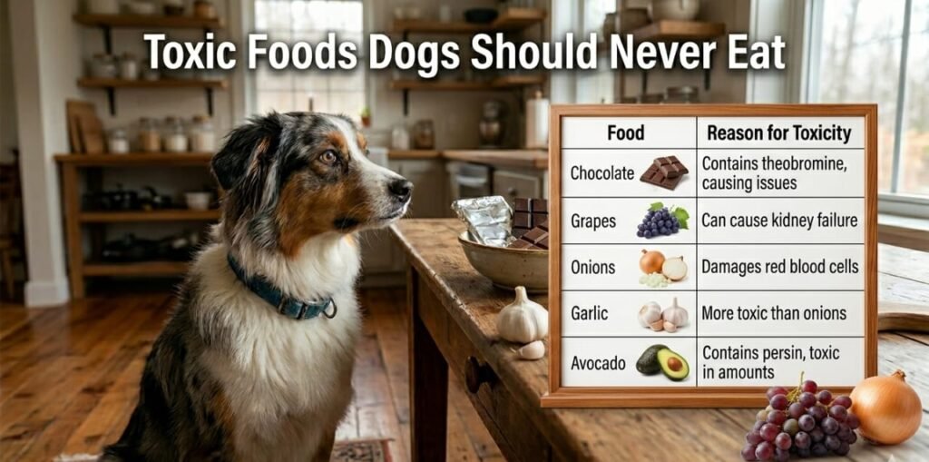 What Human Food Can Dogs Eat Toxic Food List