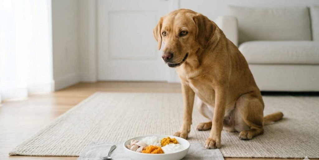 Soft and safe foods for dogs with upset stomach – healthy pet diet guide